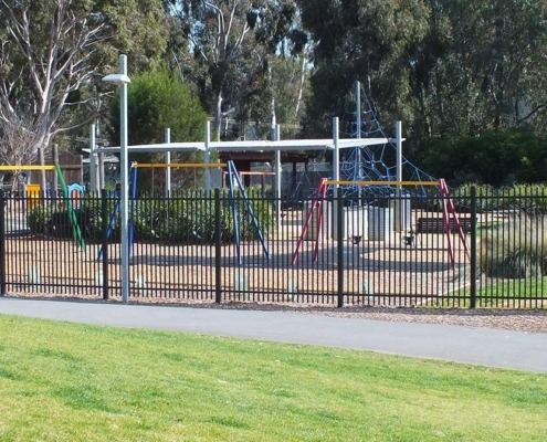 Playground fence